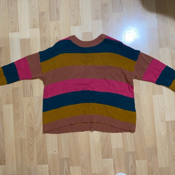 Colourful Striped Long Sleeve Sweater | size: S | BillaBong - Picture 2 of 6